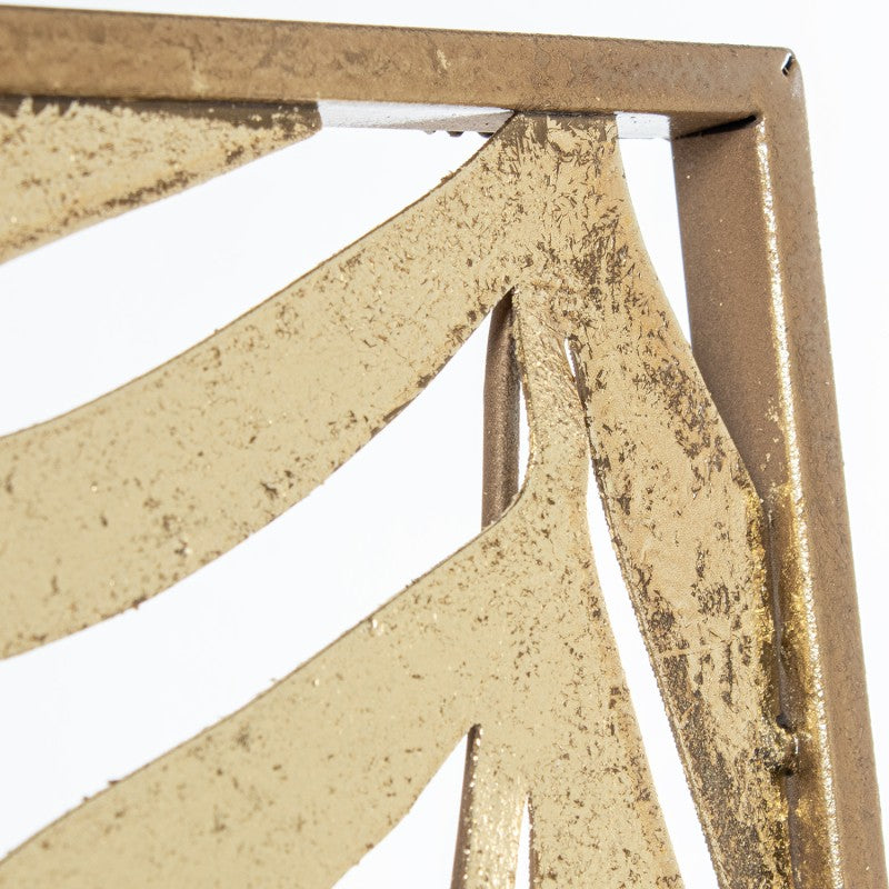 Pintura Abstrata com Moldura em Madeira