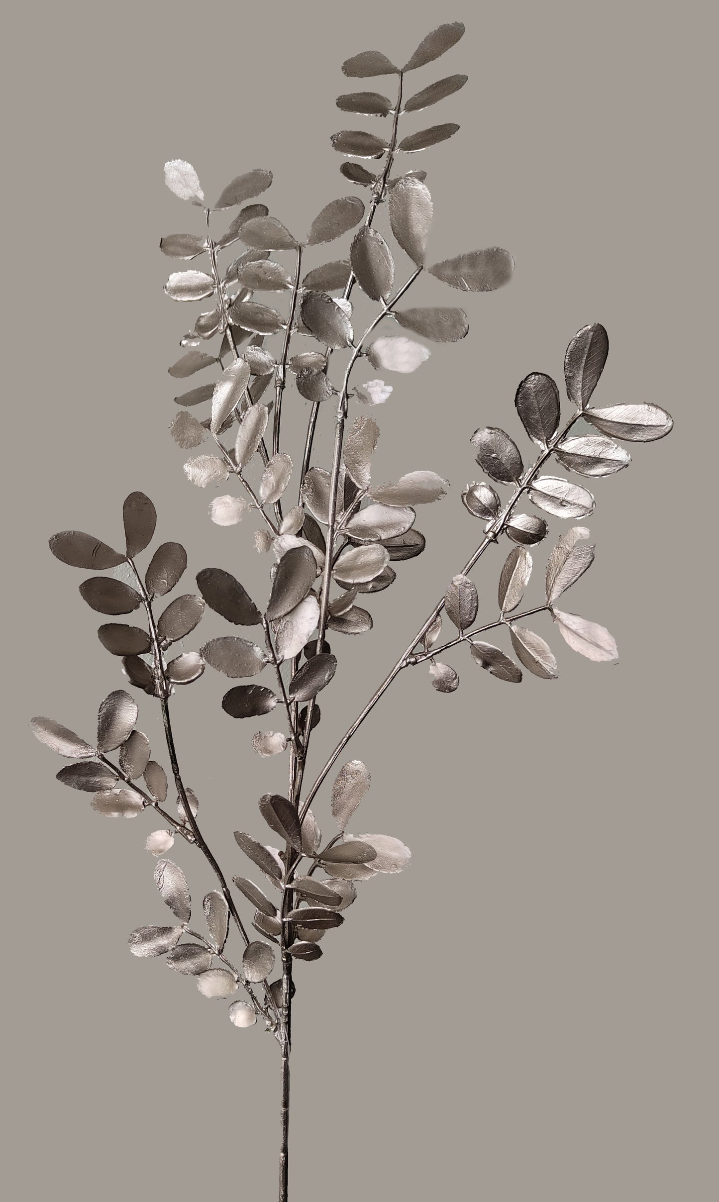 RAMO FLORES PRATEADAS