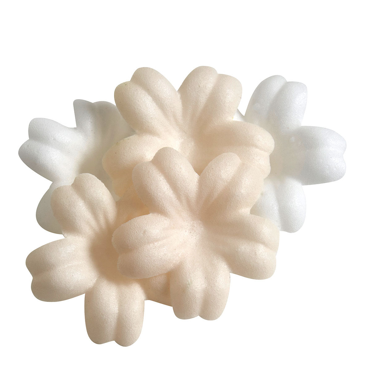 Caixa de pétalas de sabonete com aroma branco e nude - perfume Rosa