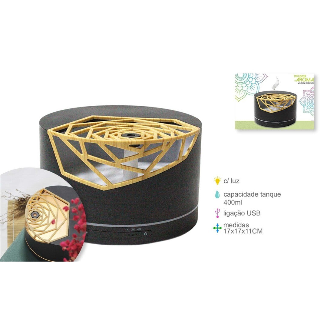 HUMIDIFICADOR E DIFUSOR AROMA - MANDALA