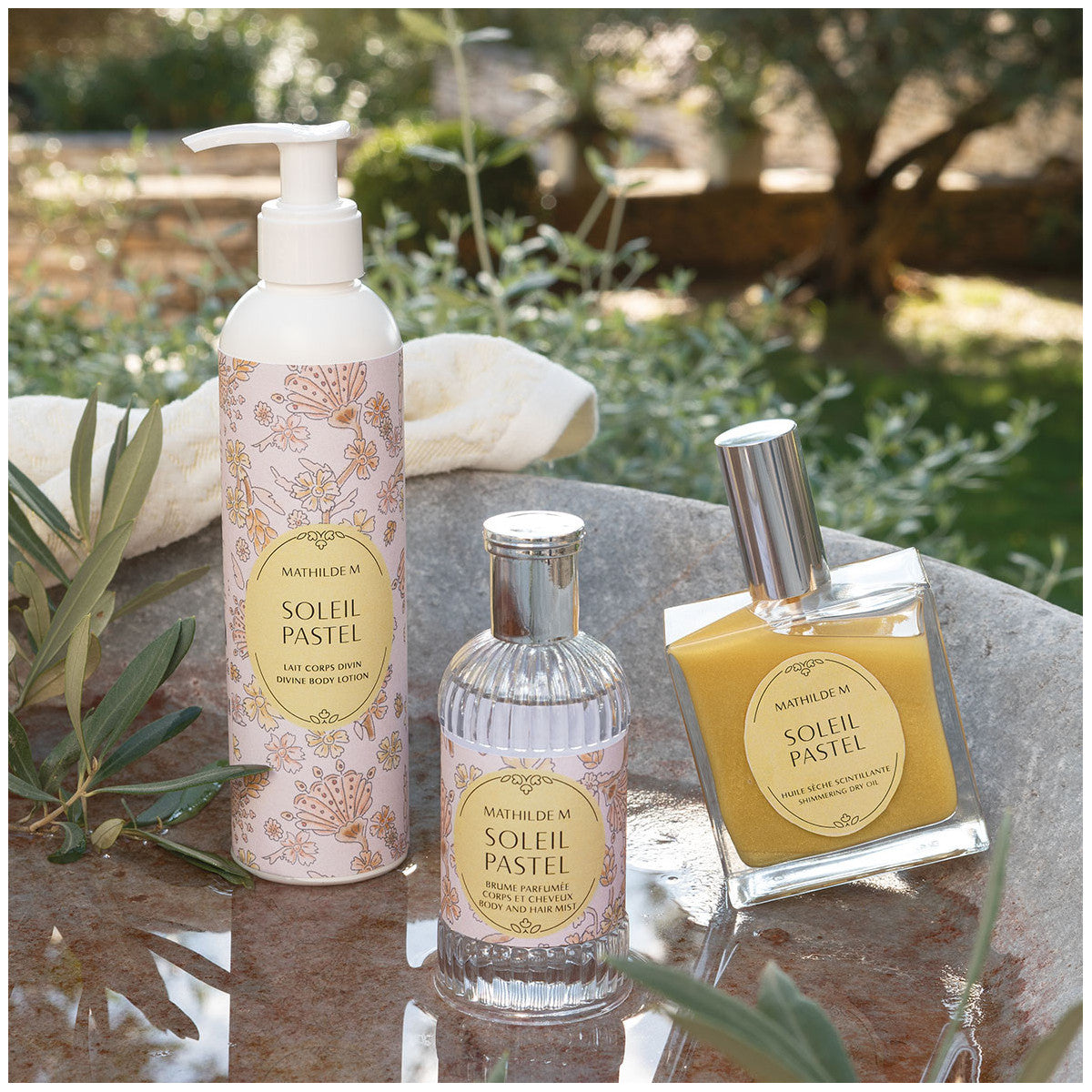 Bruma perfumada para corpo e cabelo 75 ml - Soleil Pastel