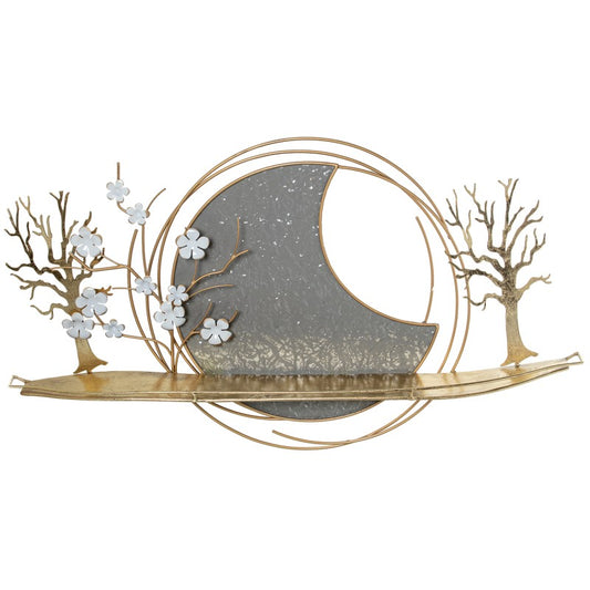 DECORAÇÃO PAREDE COM PRATELEIRA