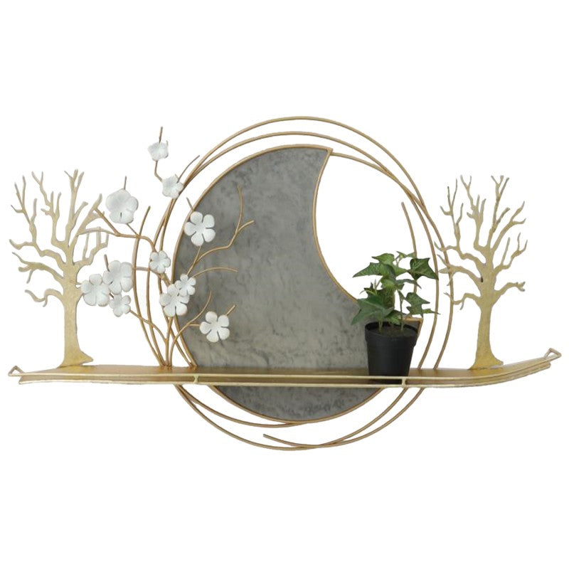DECORAÇÃO PAREDE COM PRATELEIRA