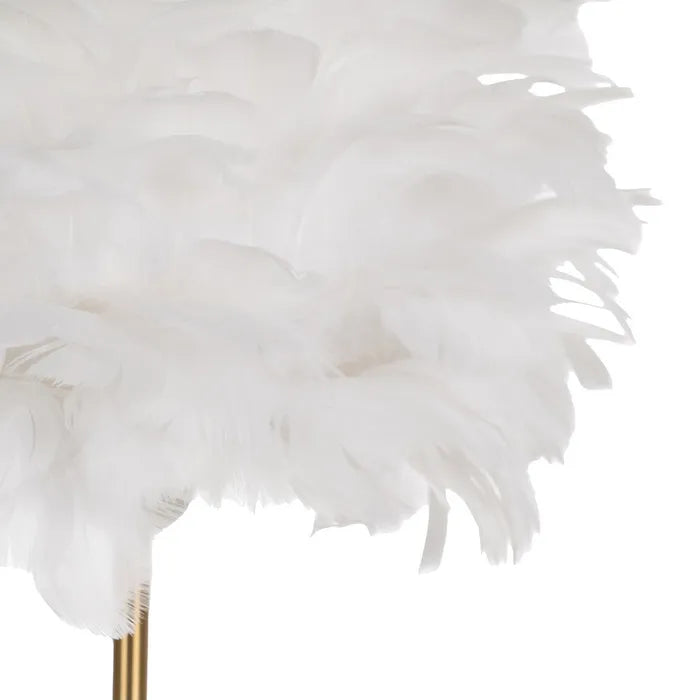 CANDEEIRO DE MESA PLUMAS