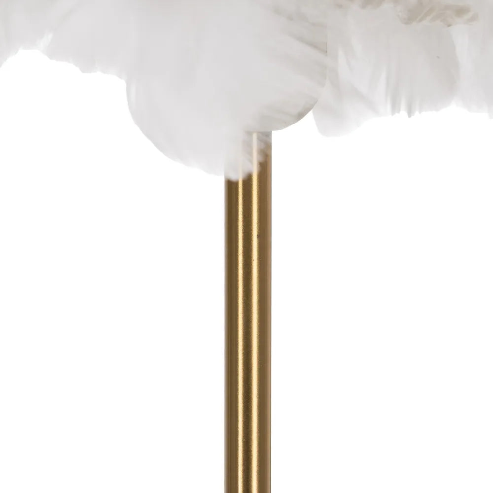 CANDEEIRO DE MESA PLUMAS