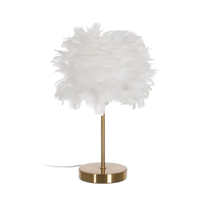 CANDEEIRO DE MESA PLUMAS