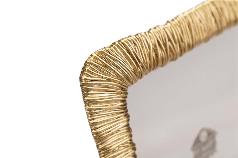 MOLDURA ARAME DOURADO
