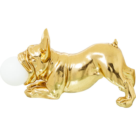 CANDEEIRO DE MESA CÃO COM BOLA
