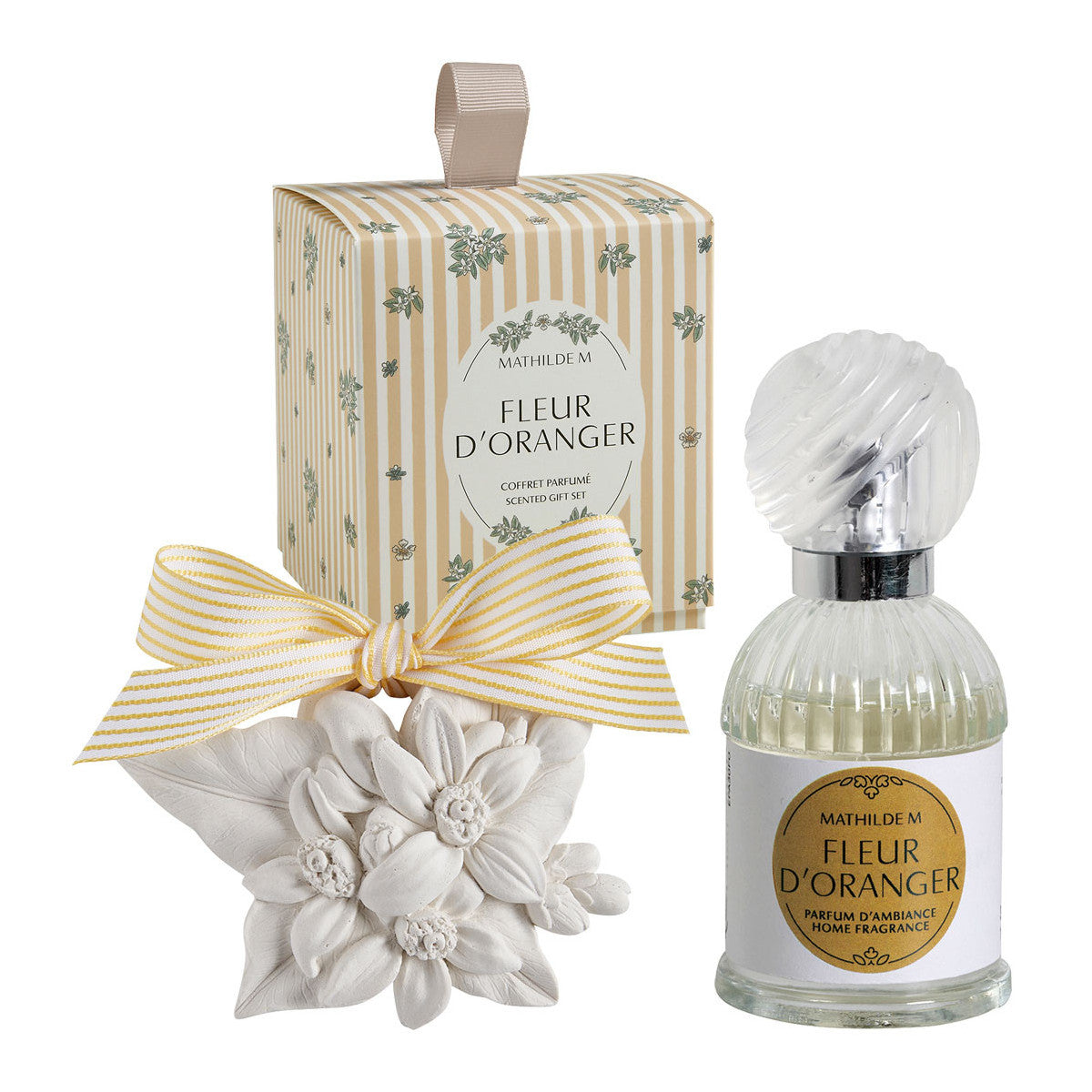 Coffret FLEUR D´ORANGE - gesso e perfume ambiente 30ml